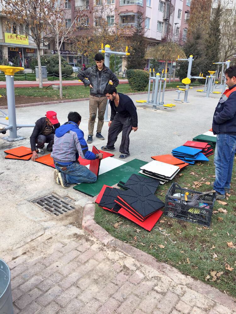 Selçuklu Park Yapımı